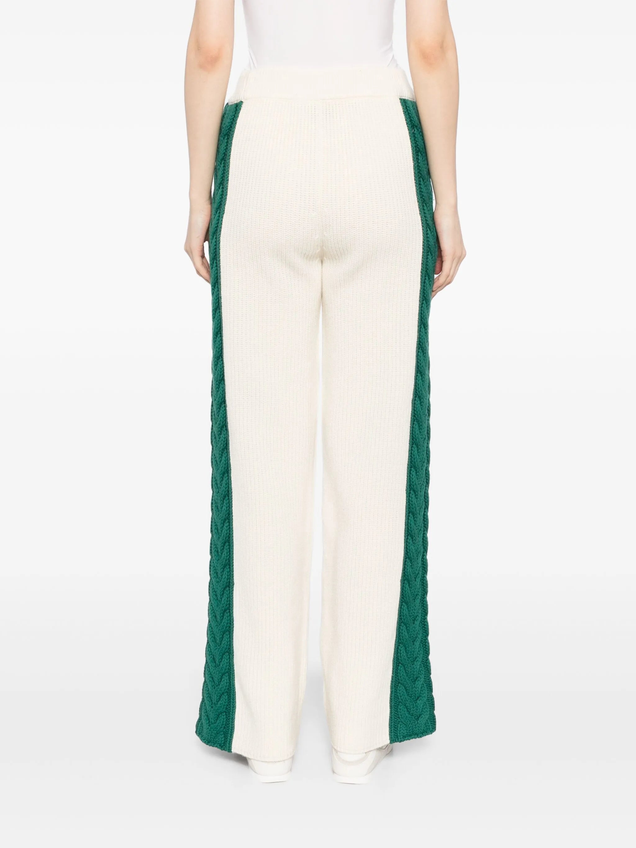 Hose mit Zopfmuster