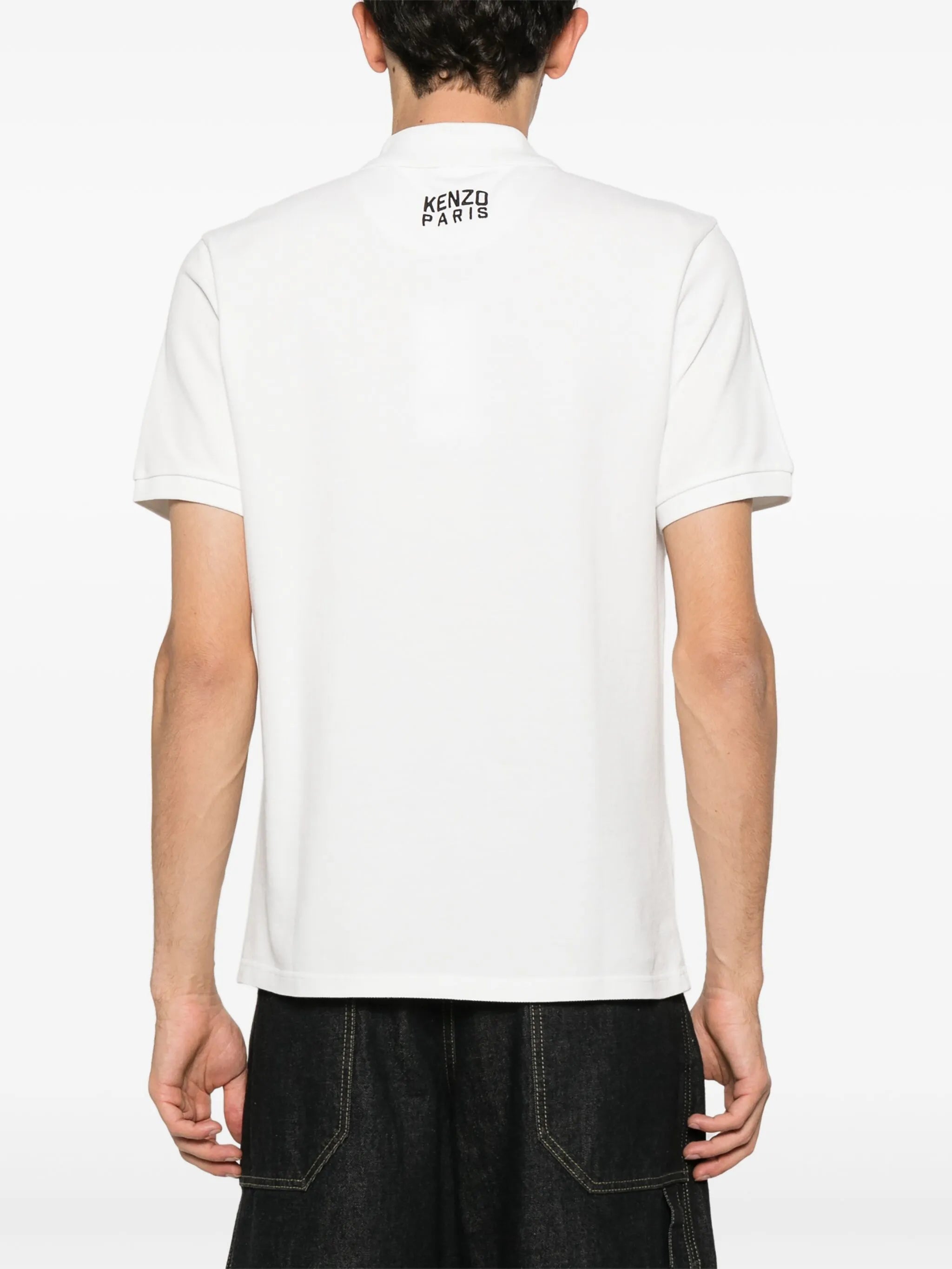 Poloshirt mit Happy Tiger-Stickerei