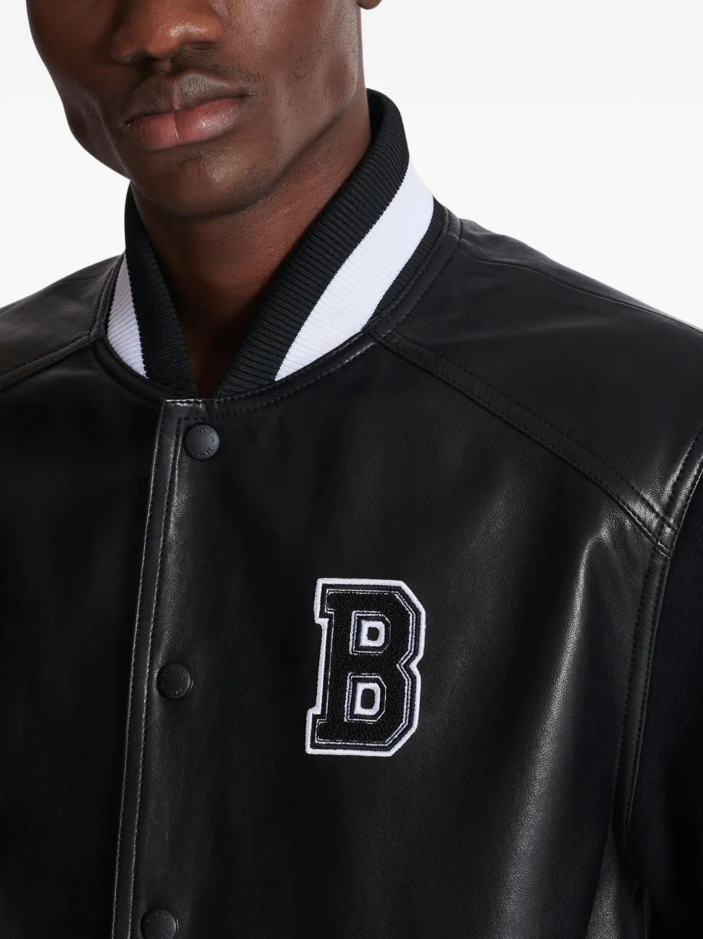 Bomberjacke aus Leder