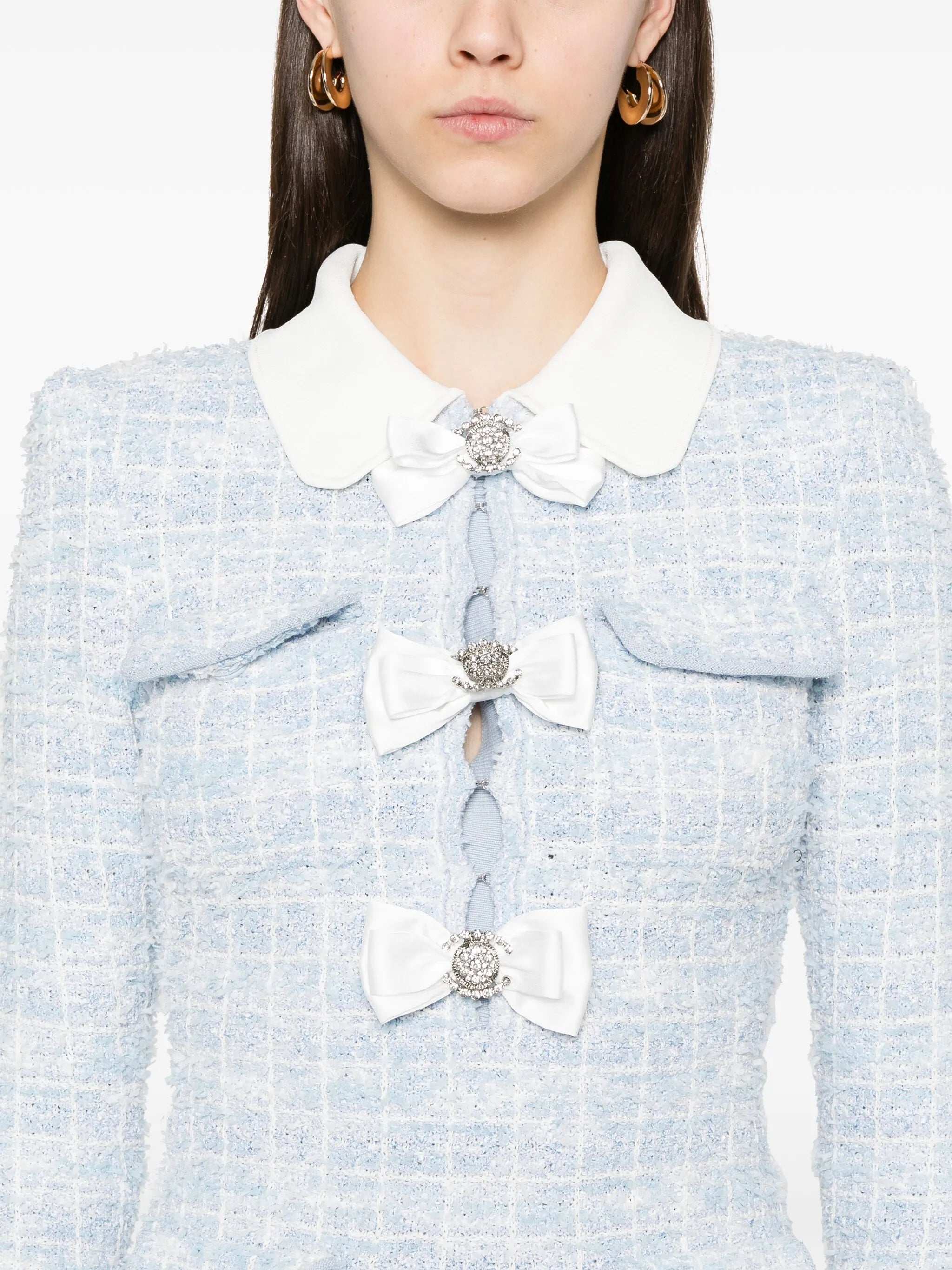 Kariertes Minikleid