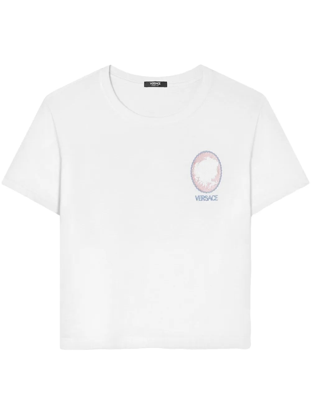 T-Shirt mit Cameo-Print