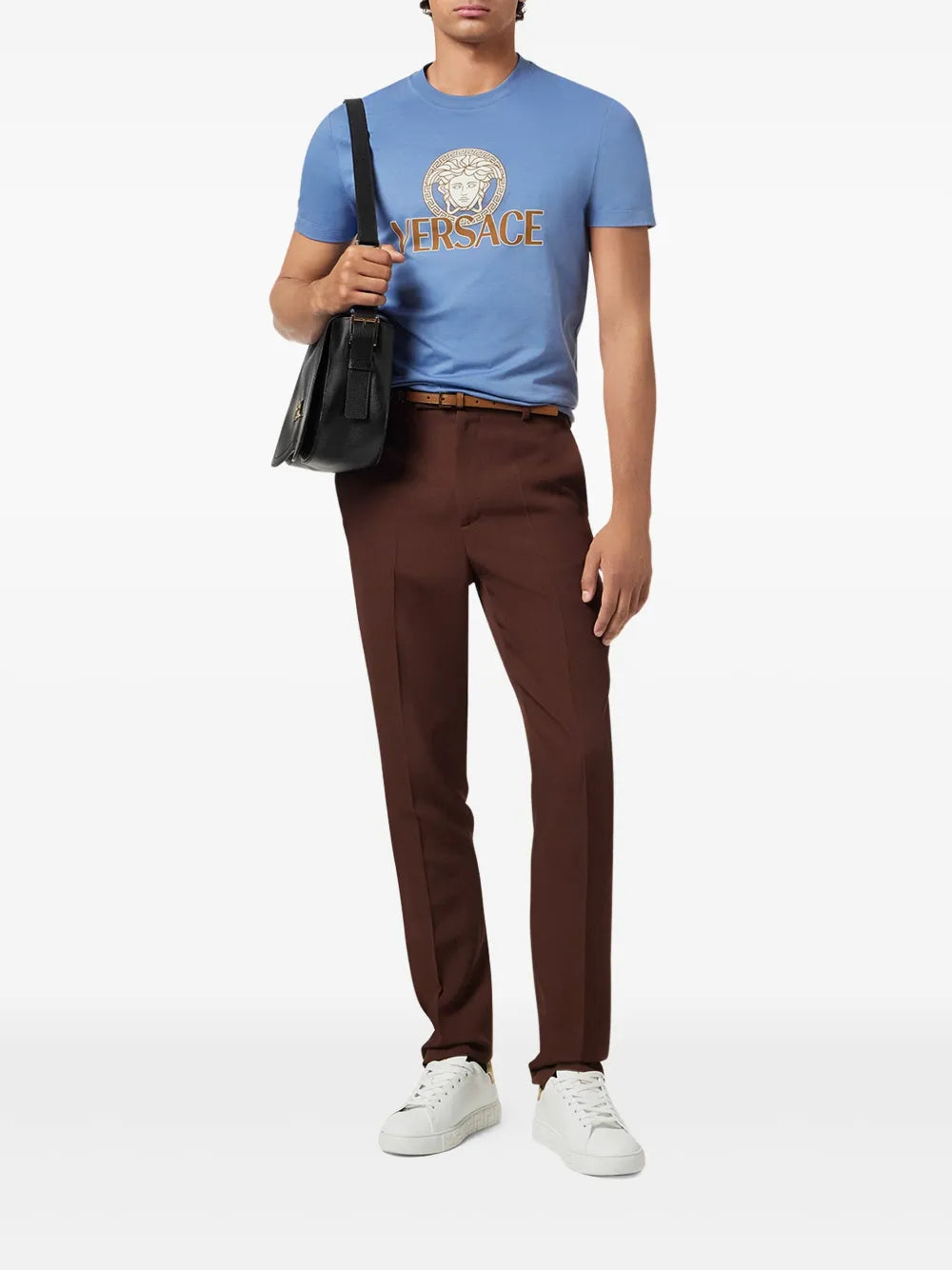 T-Shirt mit Medusa-Print