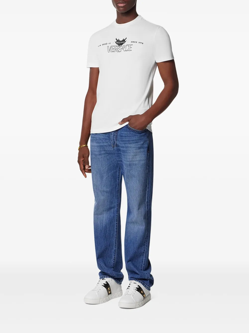 T-Shirt mit Logo-Print