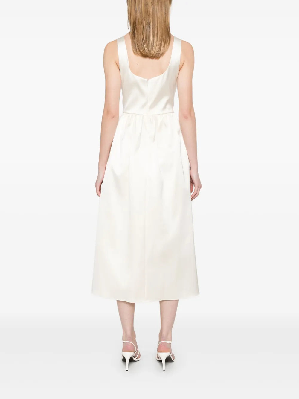 Midikleid mit Blumenmuster