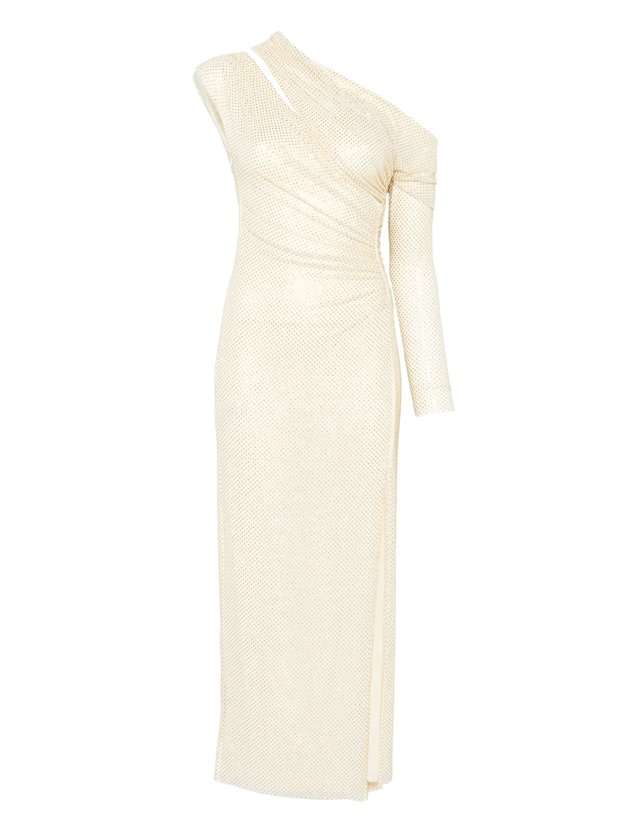 Abendkleid mit Strassverzierung