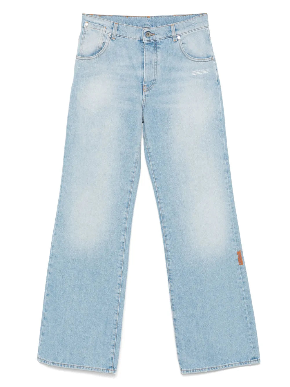 Jeans mit weitem Bein