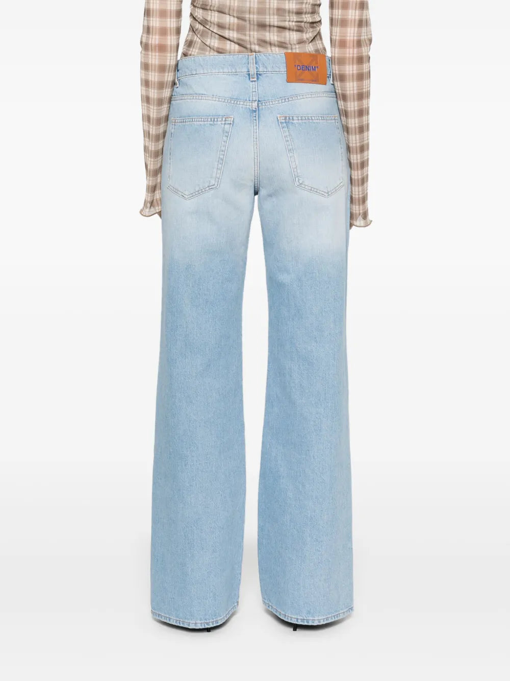 Jeans mit weitem Bein
