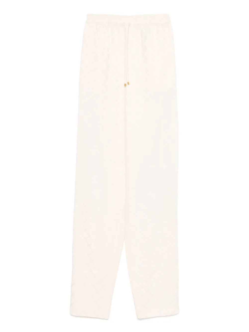 Satinhose aus Diamant-Jacquard