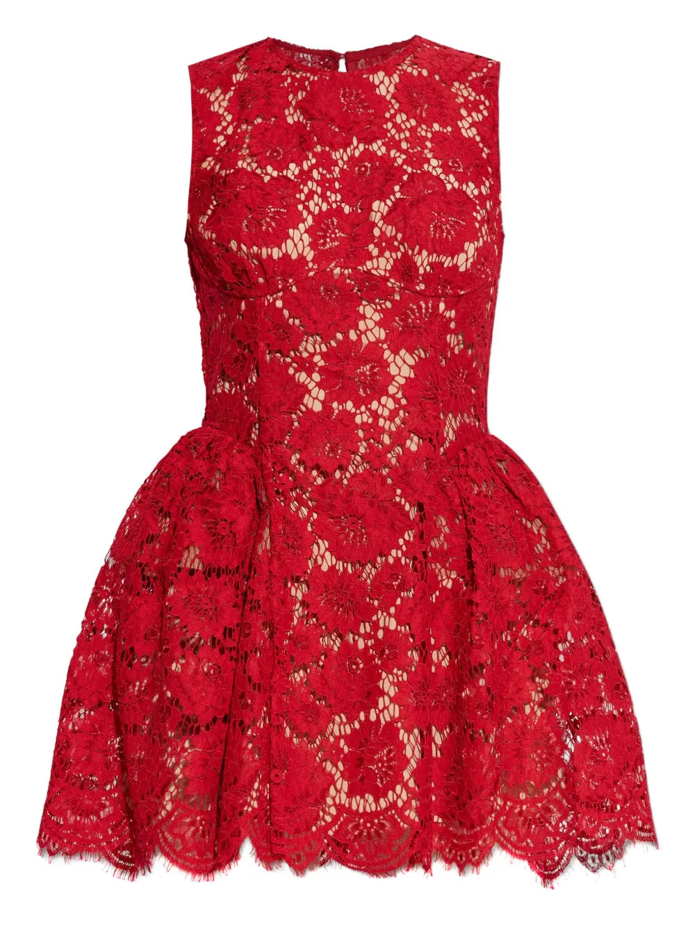 Minikleid aus Spitze