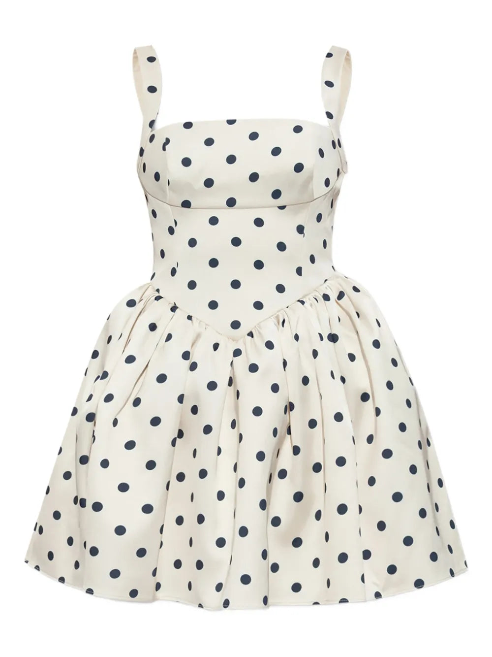 Minikleid aus Satin