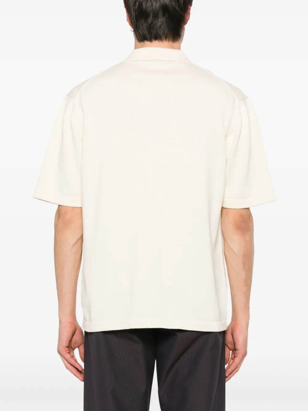 T-Shirt mit Bold Fox Head-Stickerei