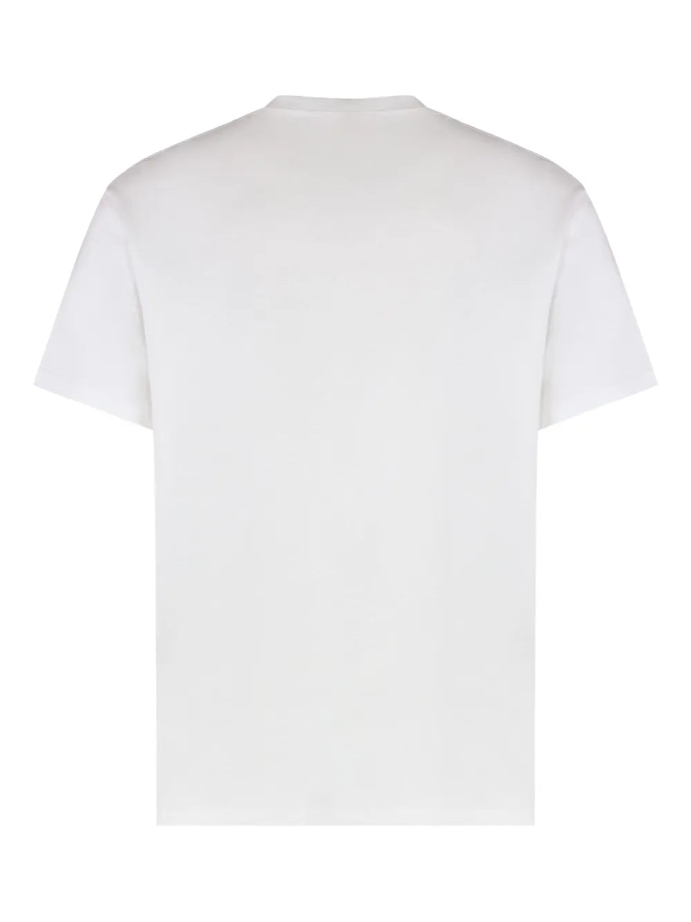 T-Shirt mit geflocktem Logo