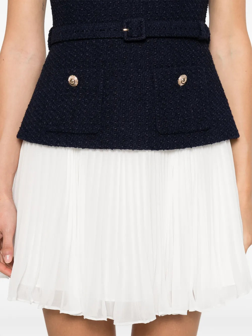 Minikleid aus Chiffon