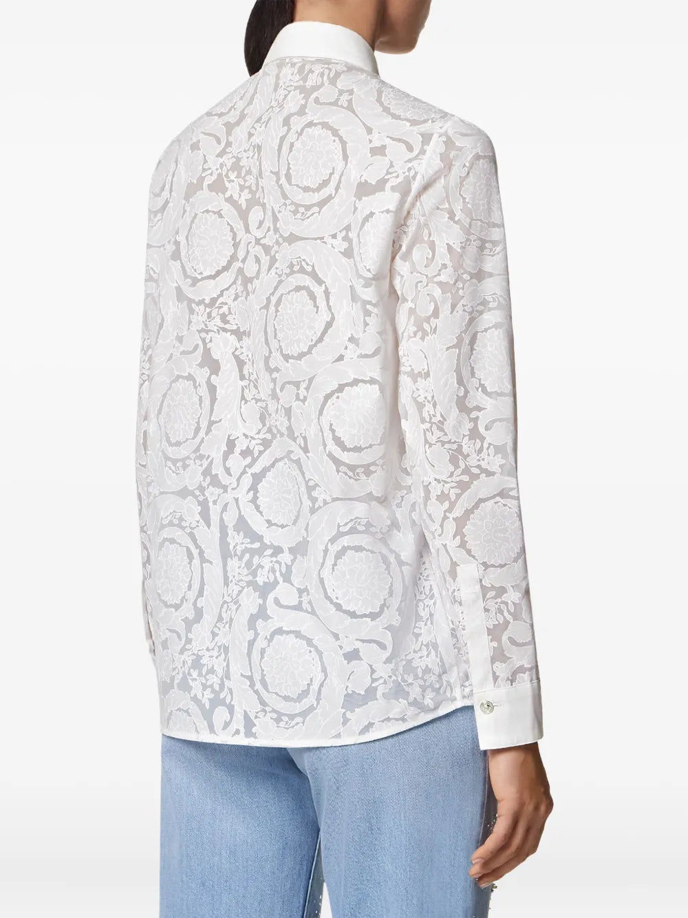 Barocco jacquard shirt