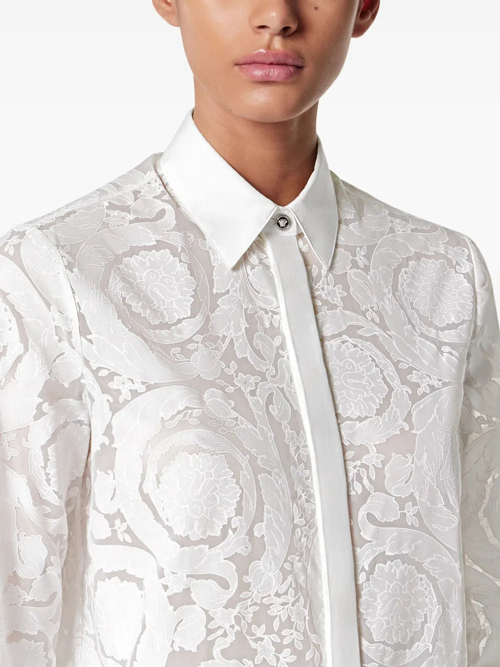 Barocco jacquard shirt
