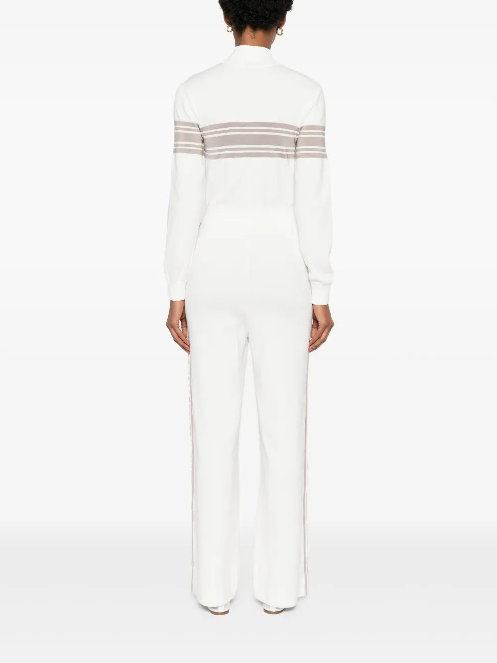 Jumpsuit mit Kontraststreifen