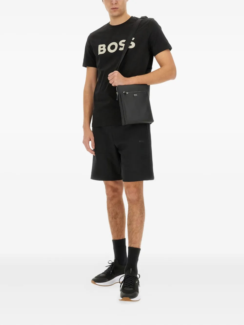 Joggingshorts mit Kordelzug
