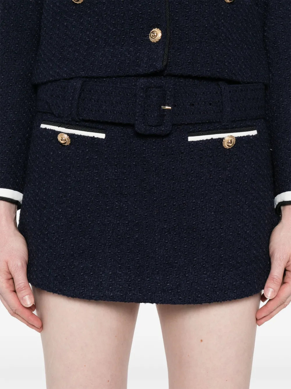Tweed Skort
