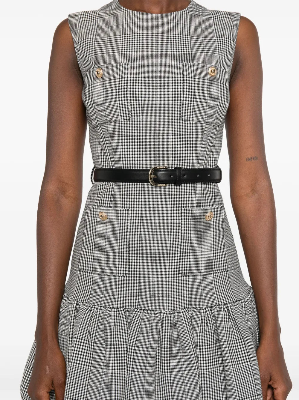 Kariertes Kleid