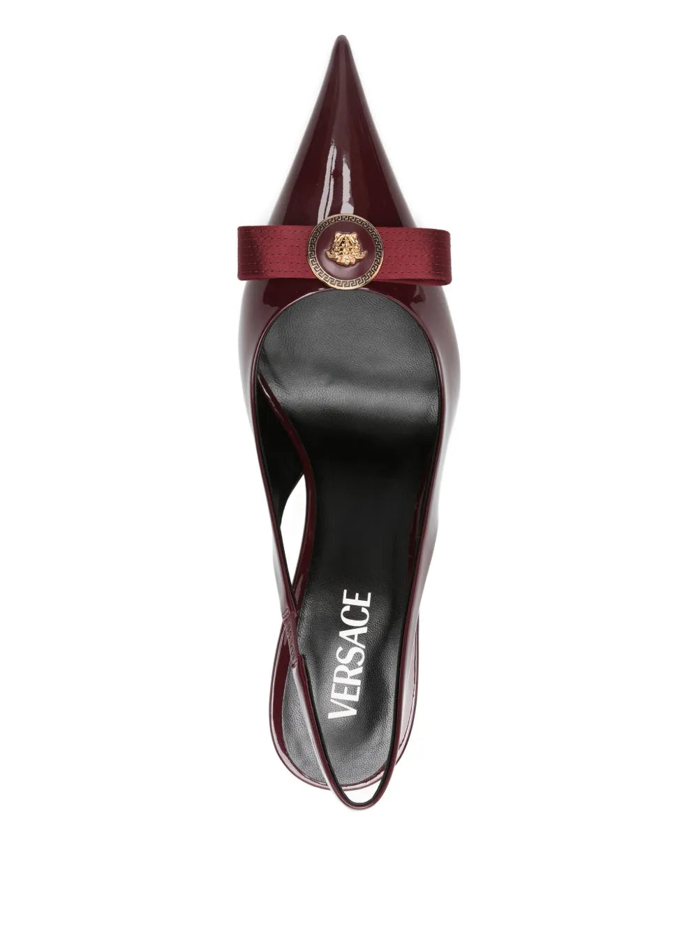Slingback-Pumps mit Gianni-Schleife 85mm