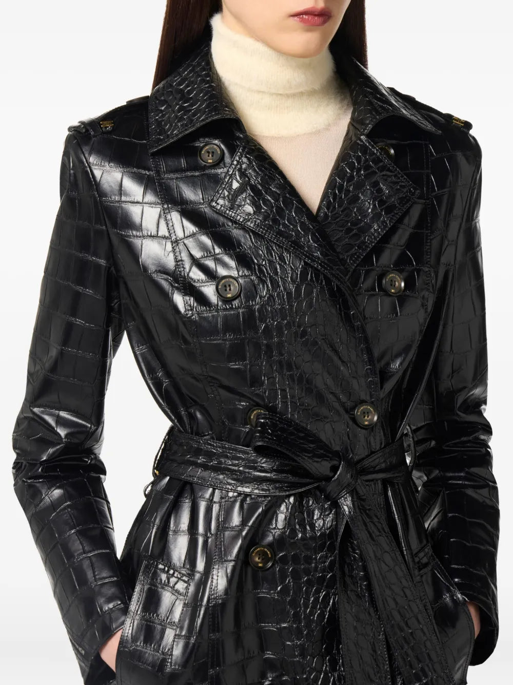 Doppelreihiger Trenchcoat
