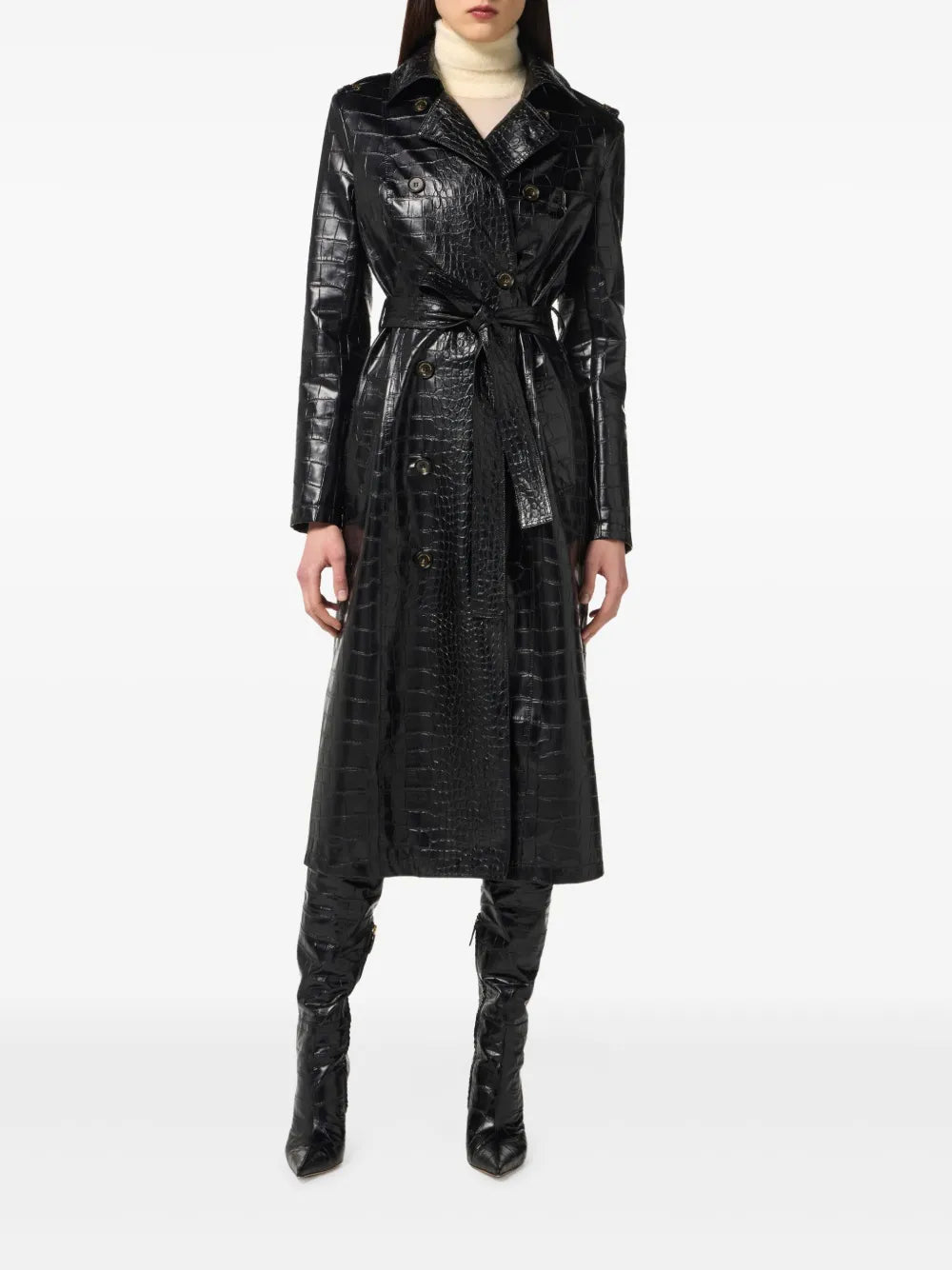 Doppelreihiger Trenchcoat
