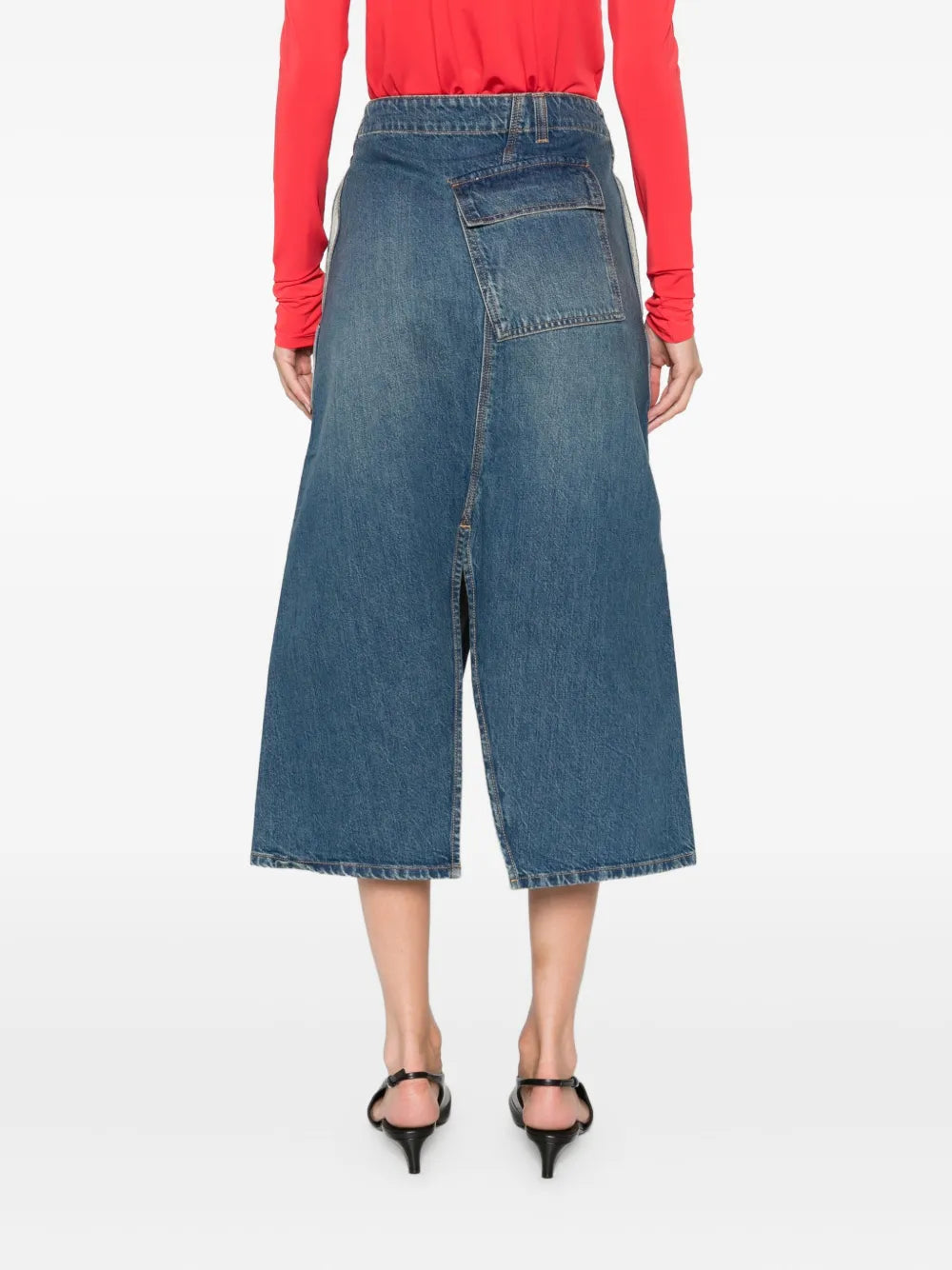 Jeansrock in A-Linie