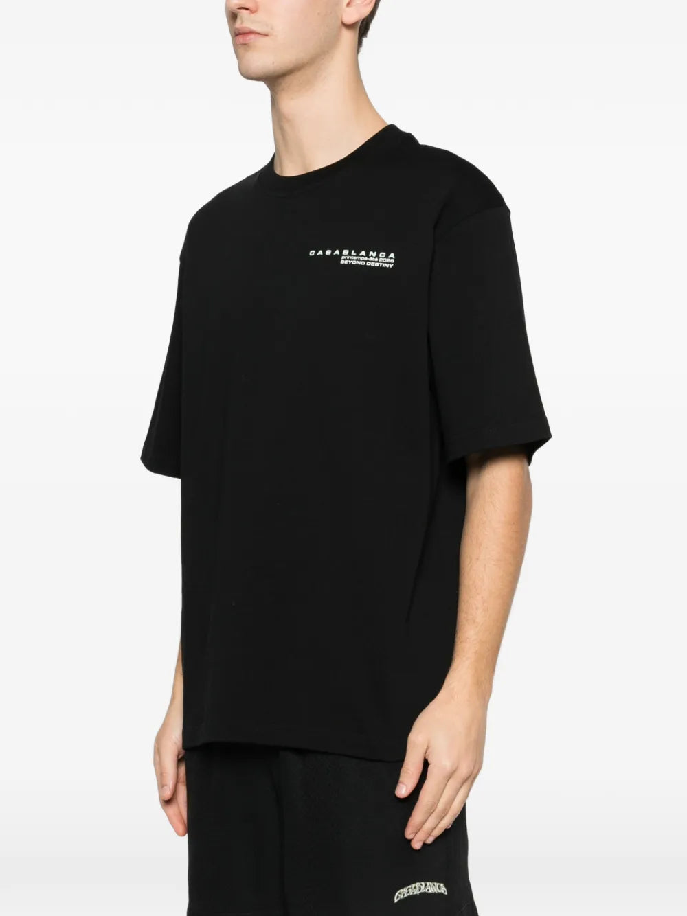 Glitch Orchid oversized T-shirt