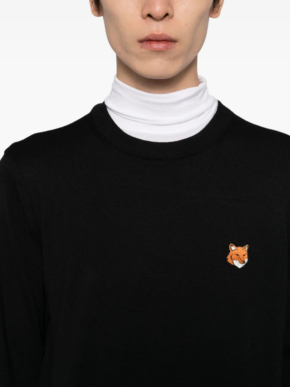 Pullover mit Logo-Stickerei