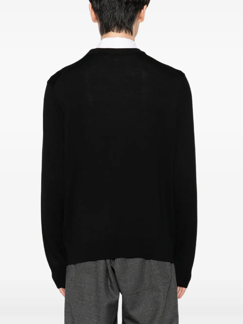 Pullover mit Logo-Stickerei