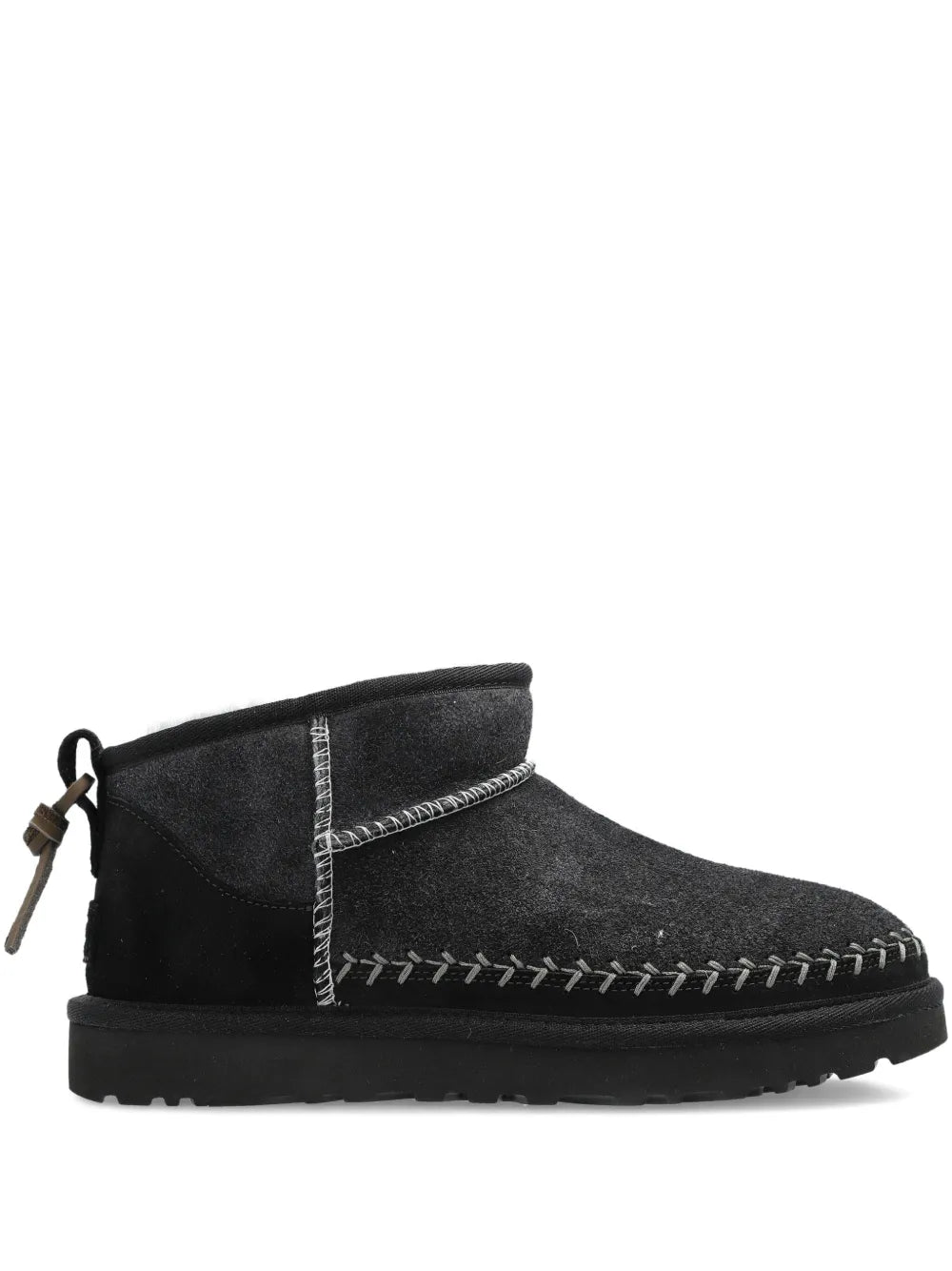 Classic Ultra Mini Biarritz boots with braided detail