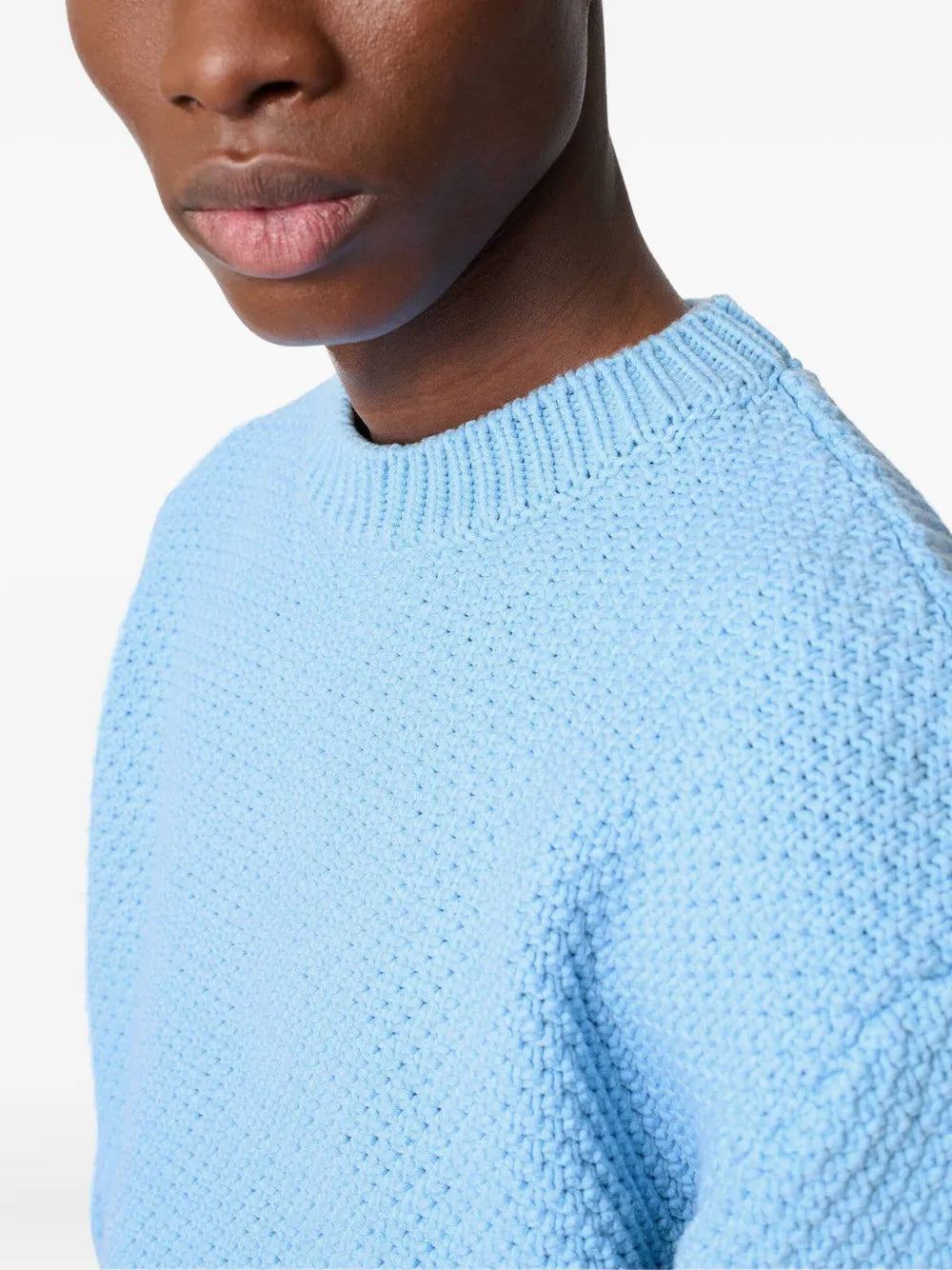 Strukturierter Block Pullover