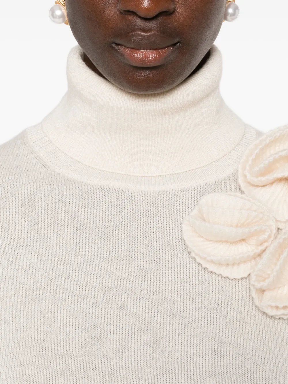 Sweater with turtleneck