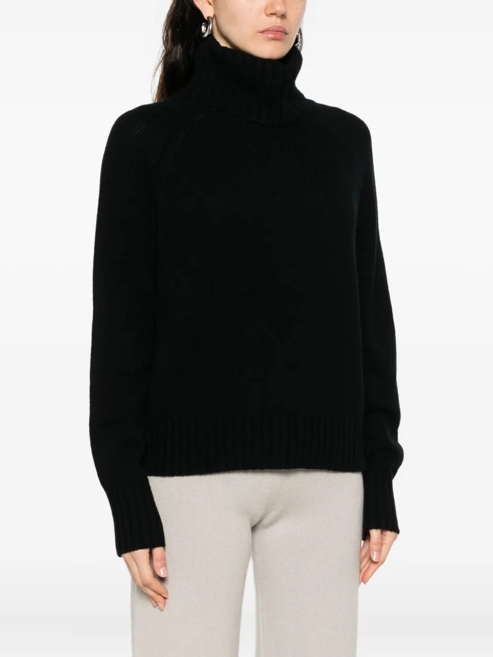 Sweater with turtleneck
