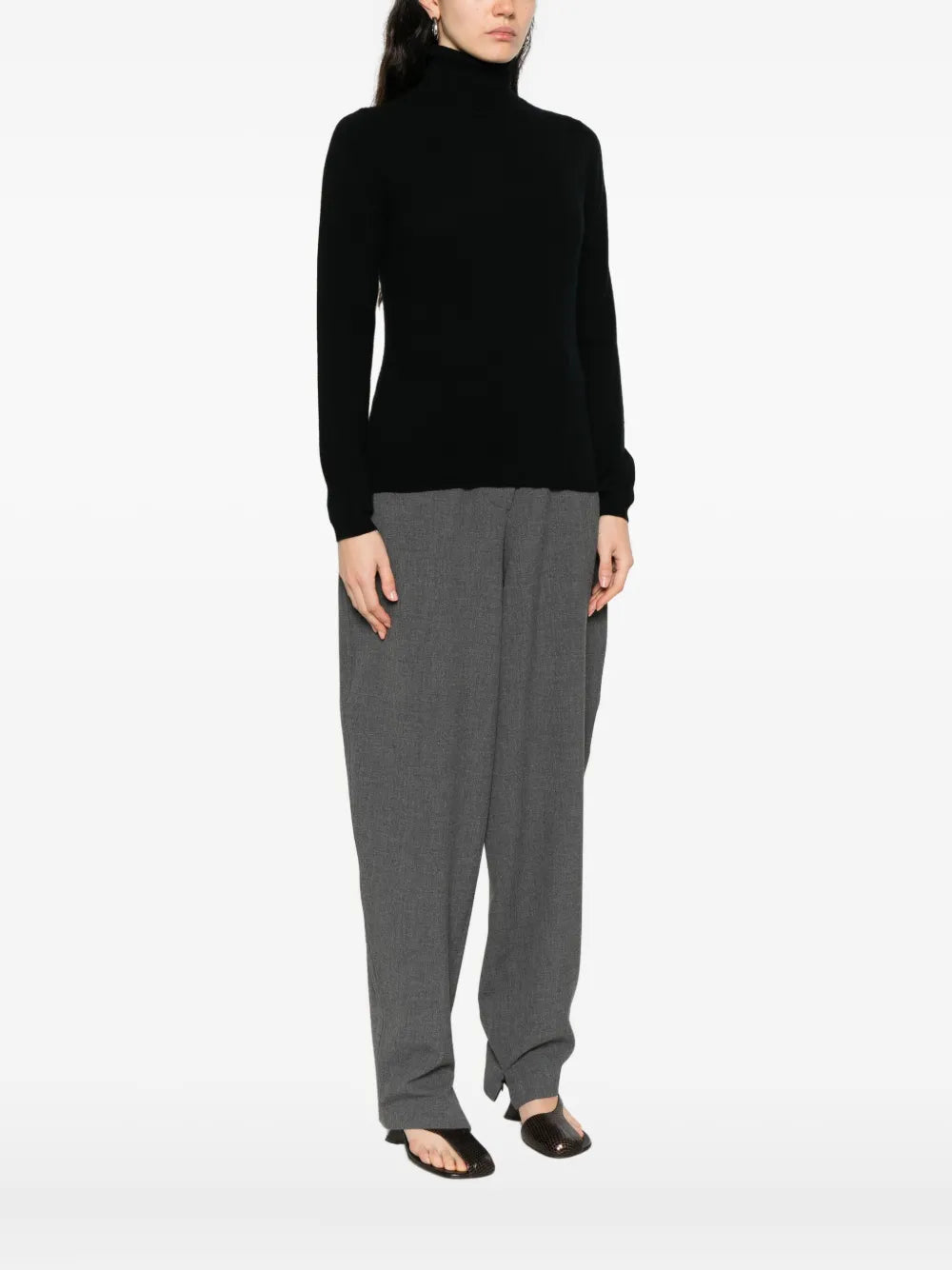 Cashmere turtleneck sweater