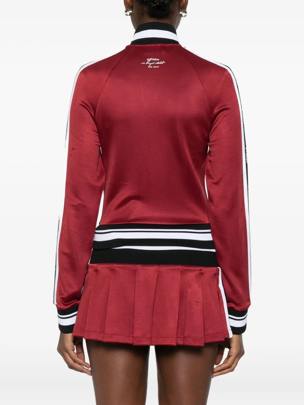 Sportjacke mit Kontraststreifen