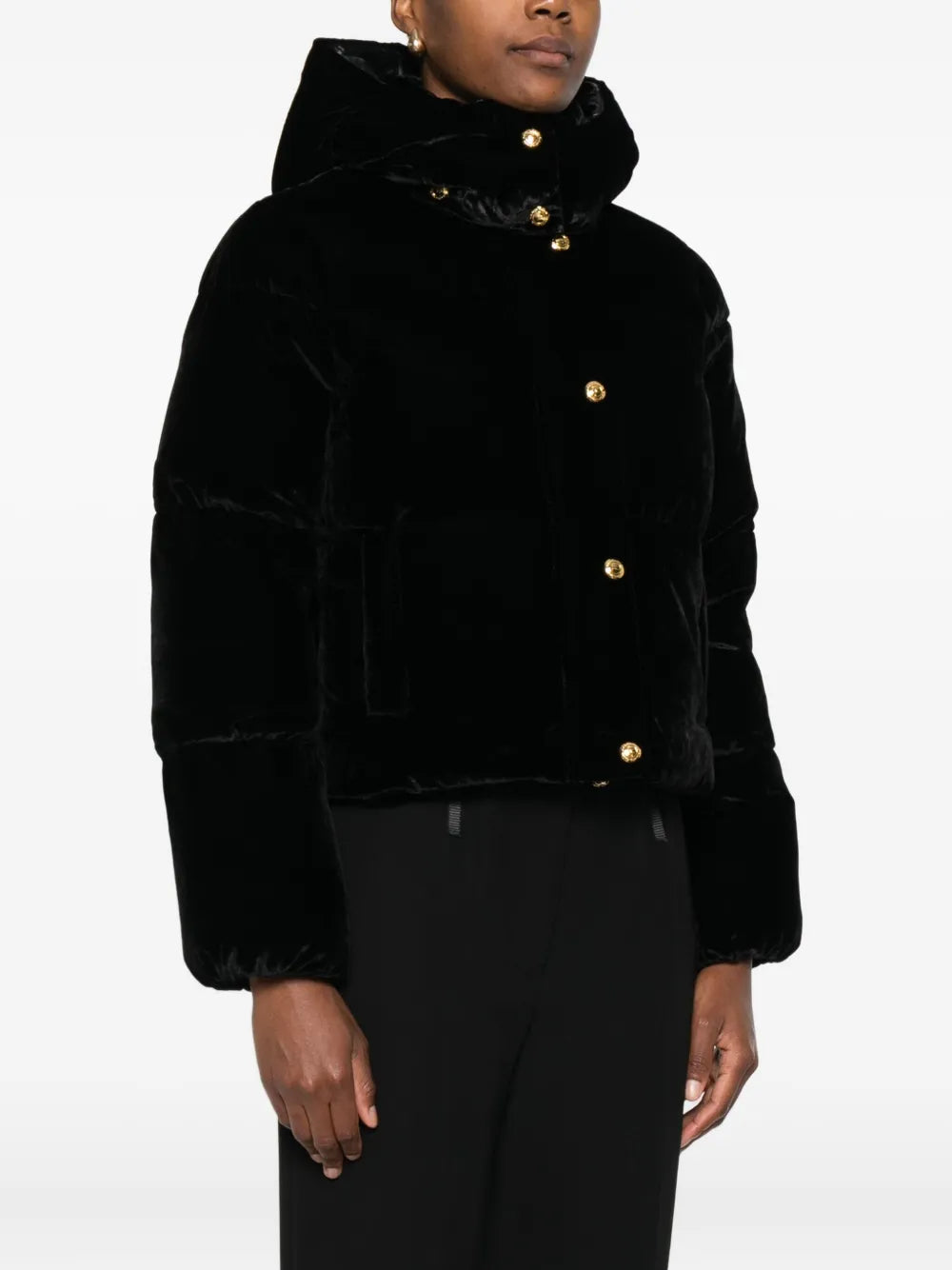 Gefütterte Kapuzenjacke