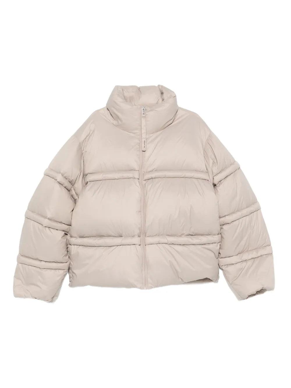 Gefütterte Jacke mit Stehkragen