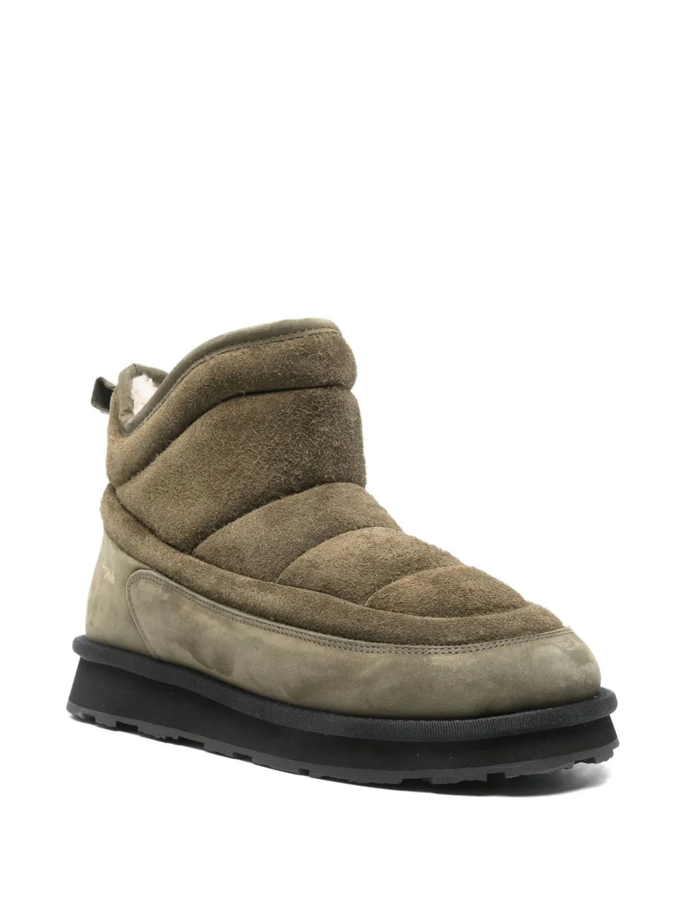 Wattierte Pillow Stiefeletten