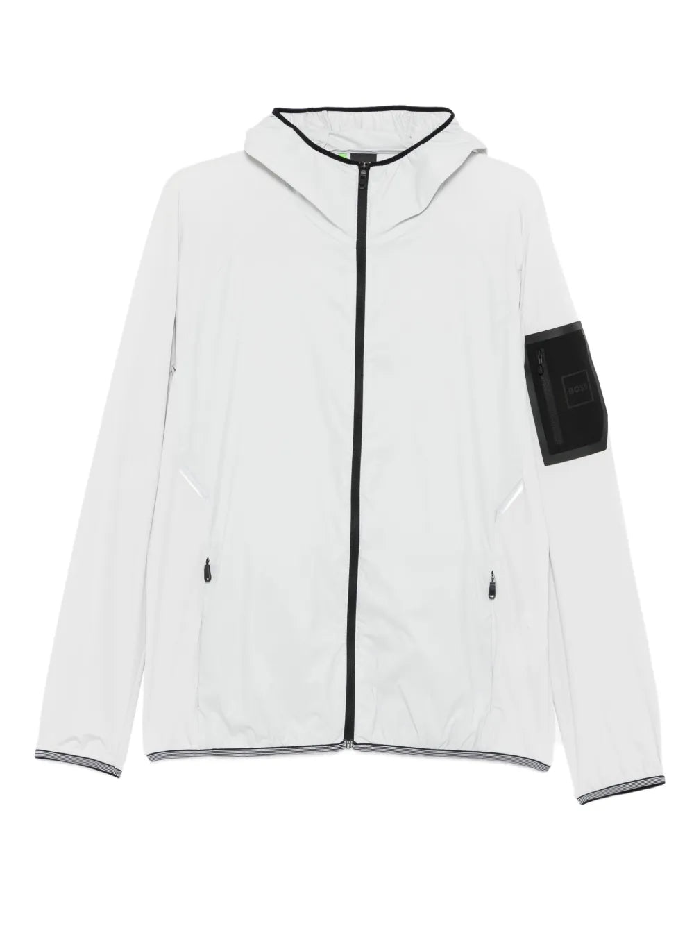 Kapuzenjacke mit Reißverschluss