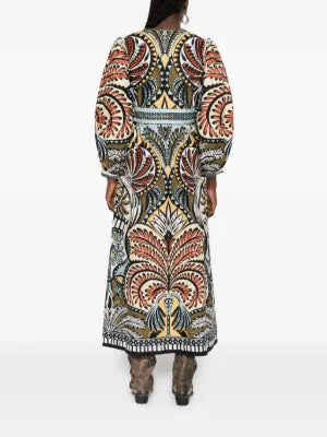 Kleid mit V-Ausschnitt
