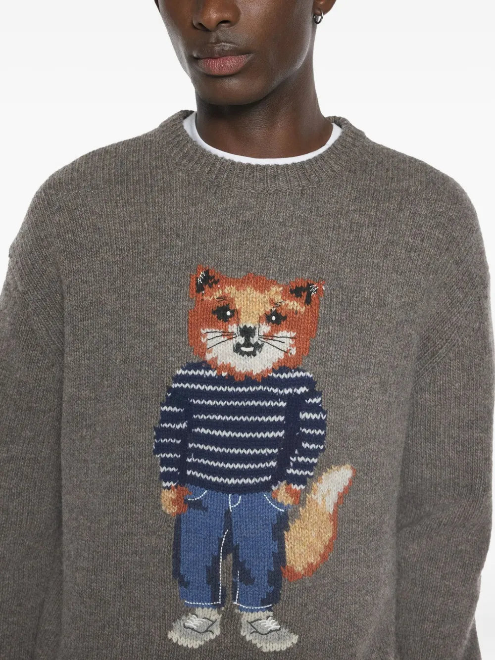 Pullover mit Fuchs-Motiv