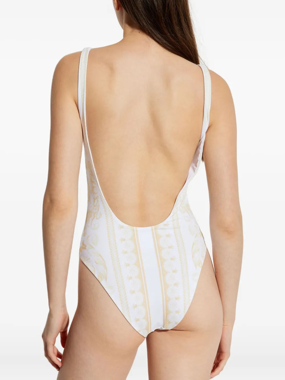 Swimsuit with floral print