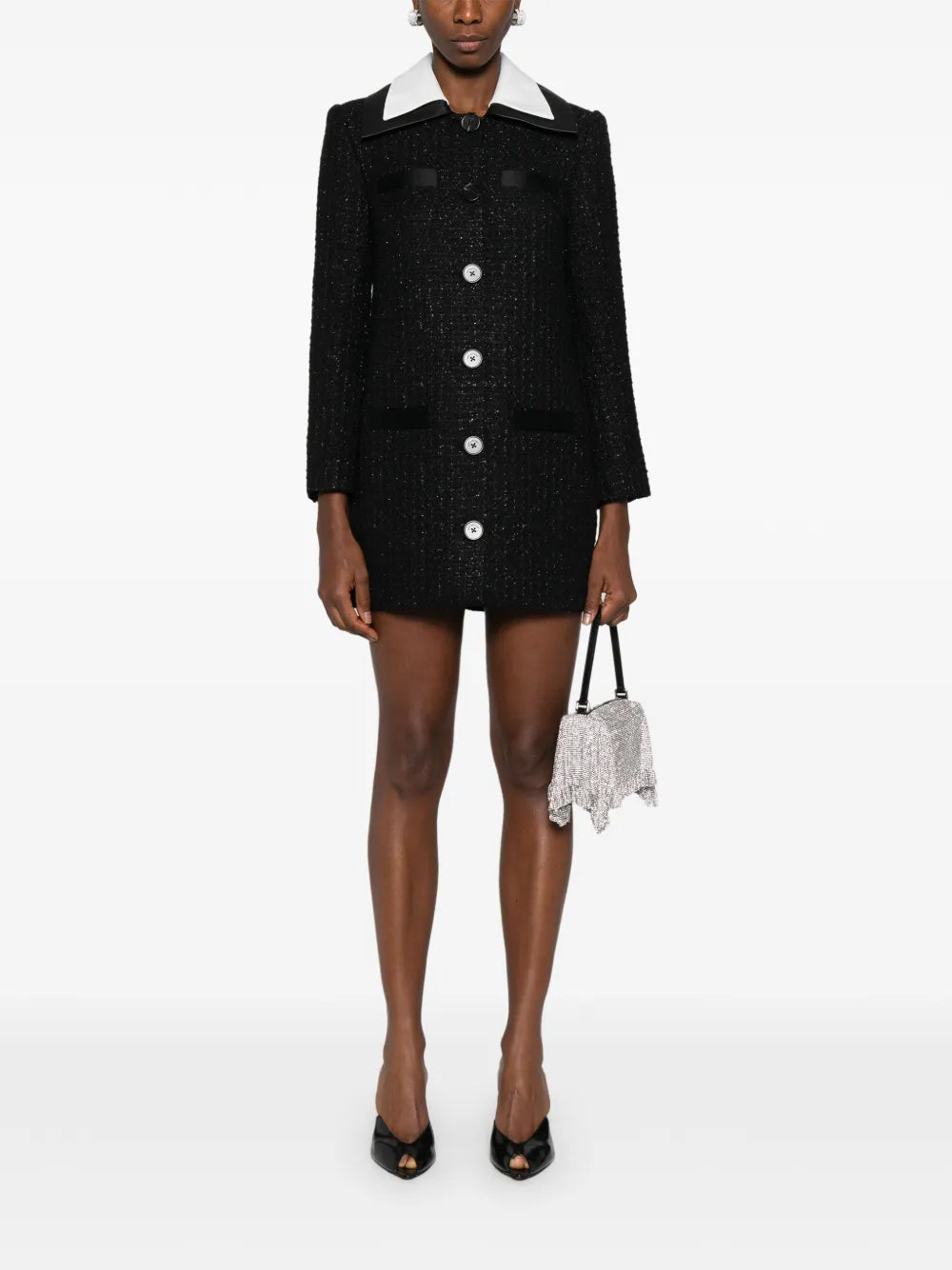 Minikleid aus Bouclé