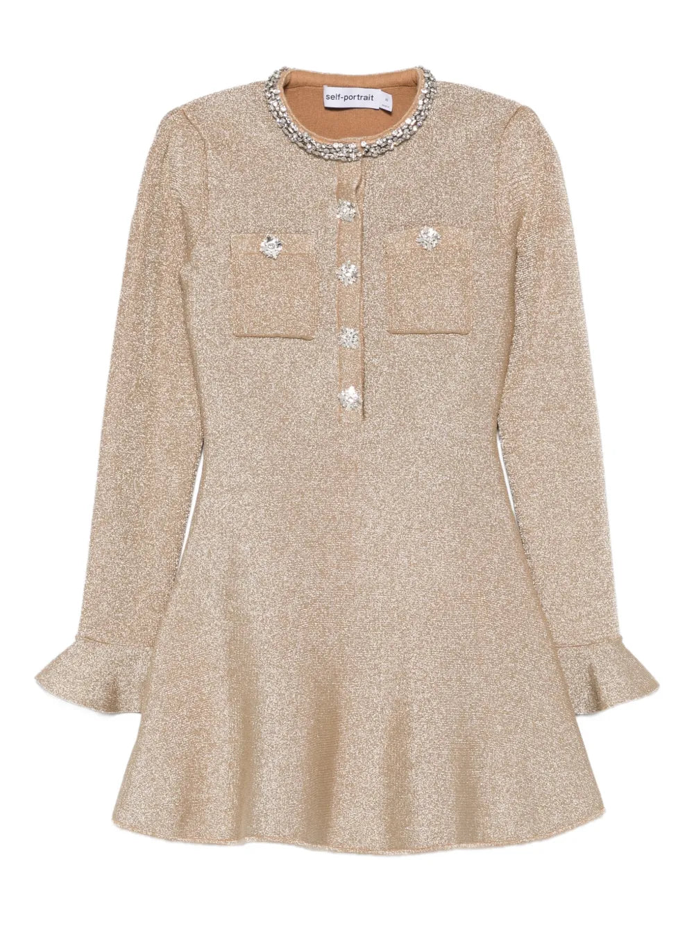 Dress with ruffles