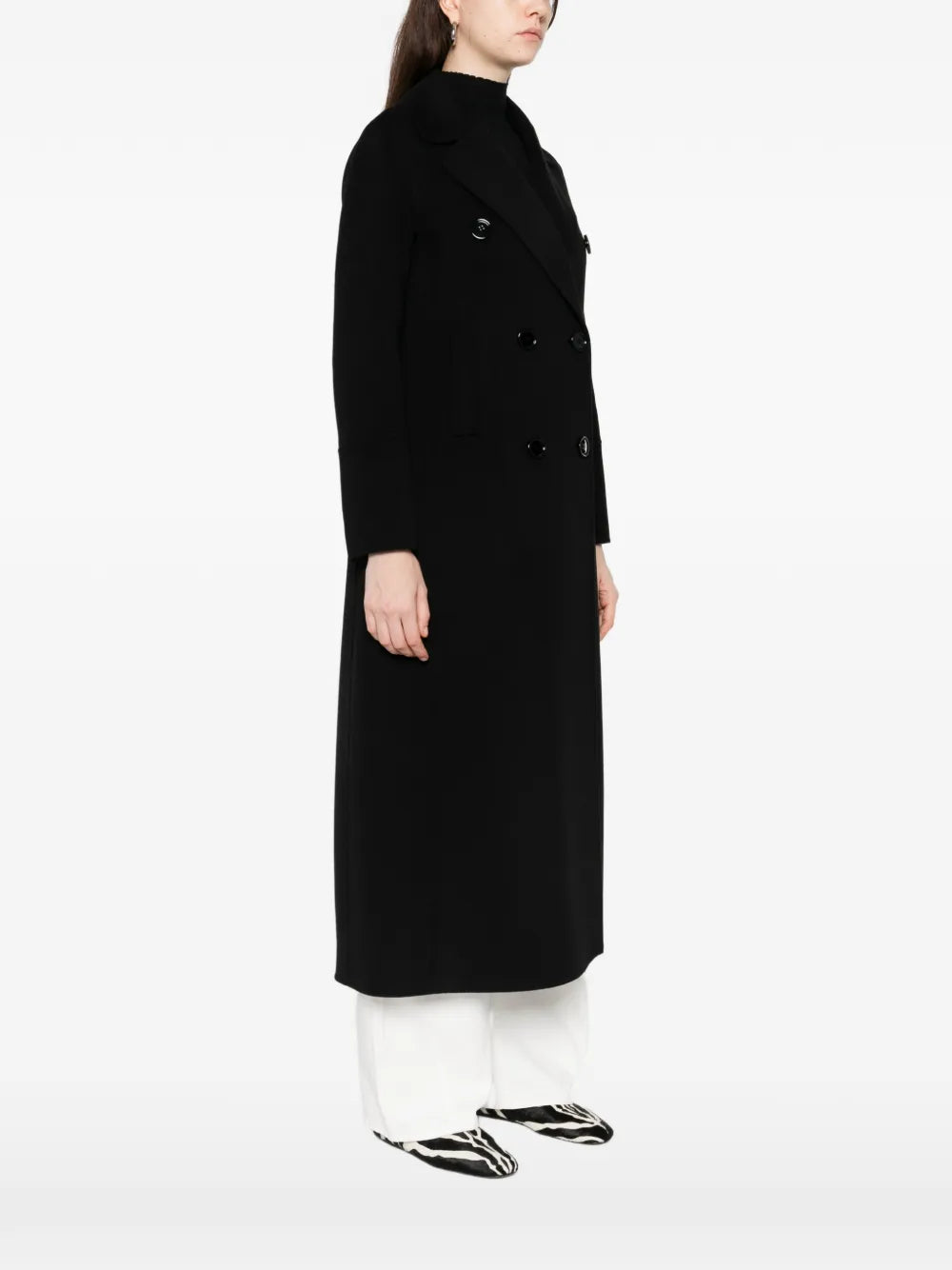 Double-breasted Custodi Coat