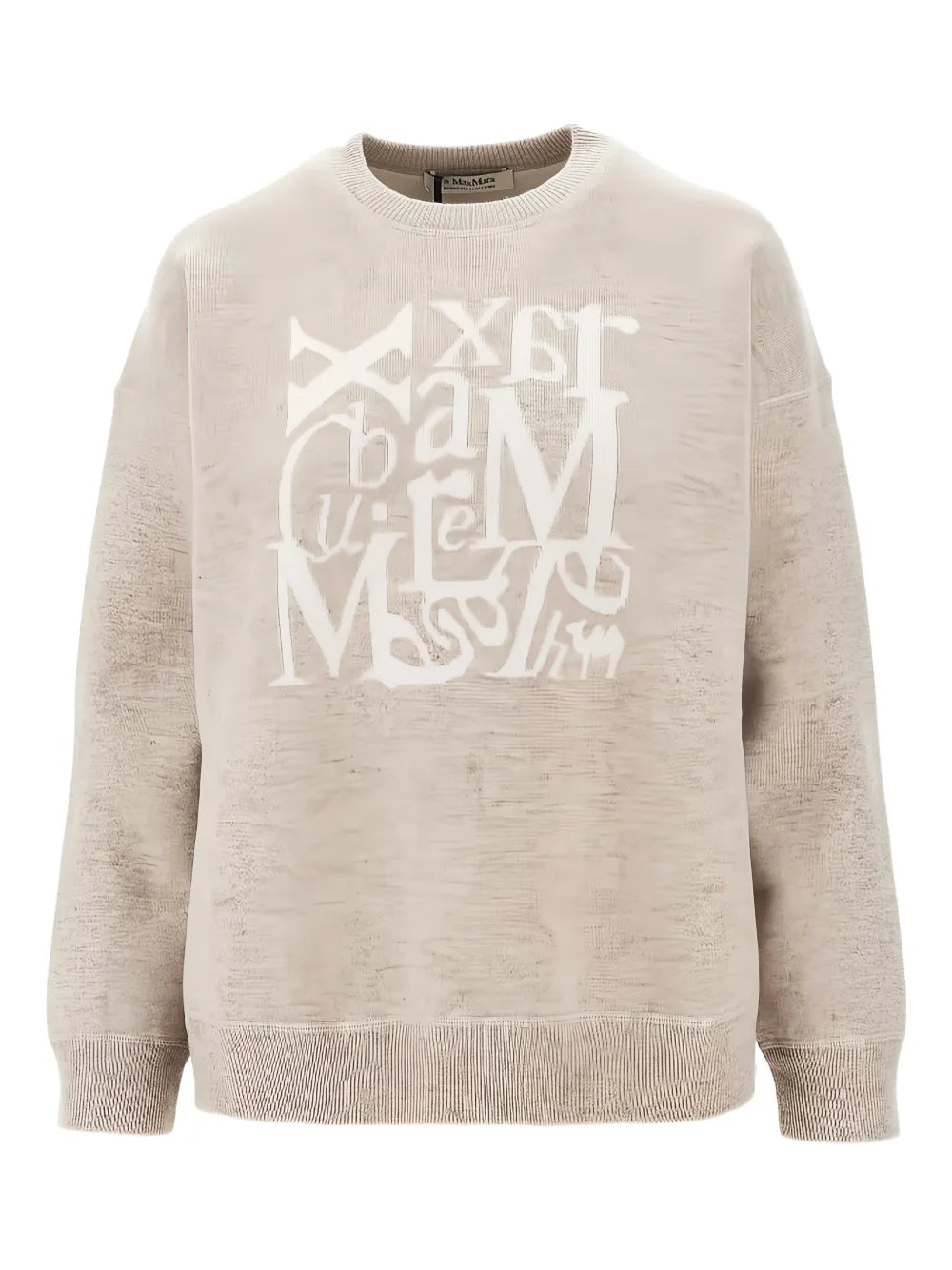 Sweater with graphic print