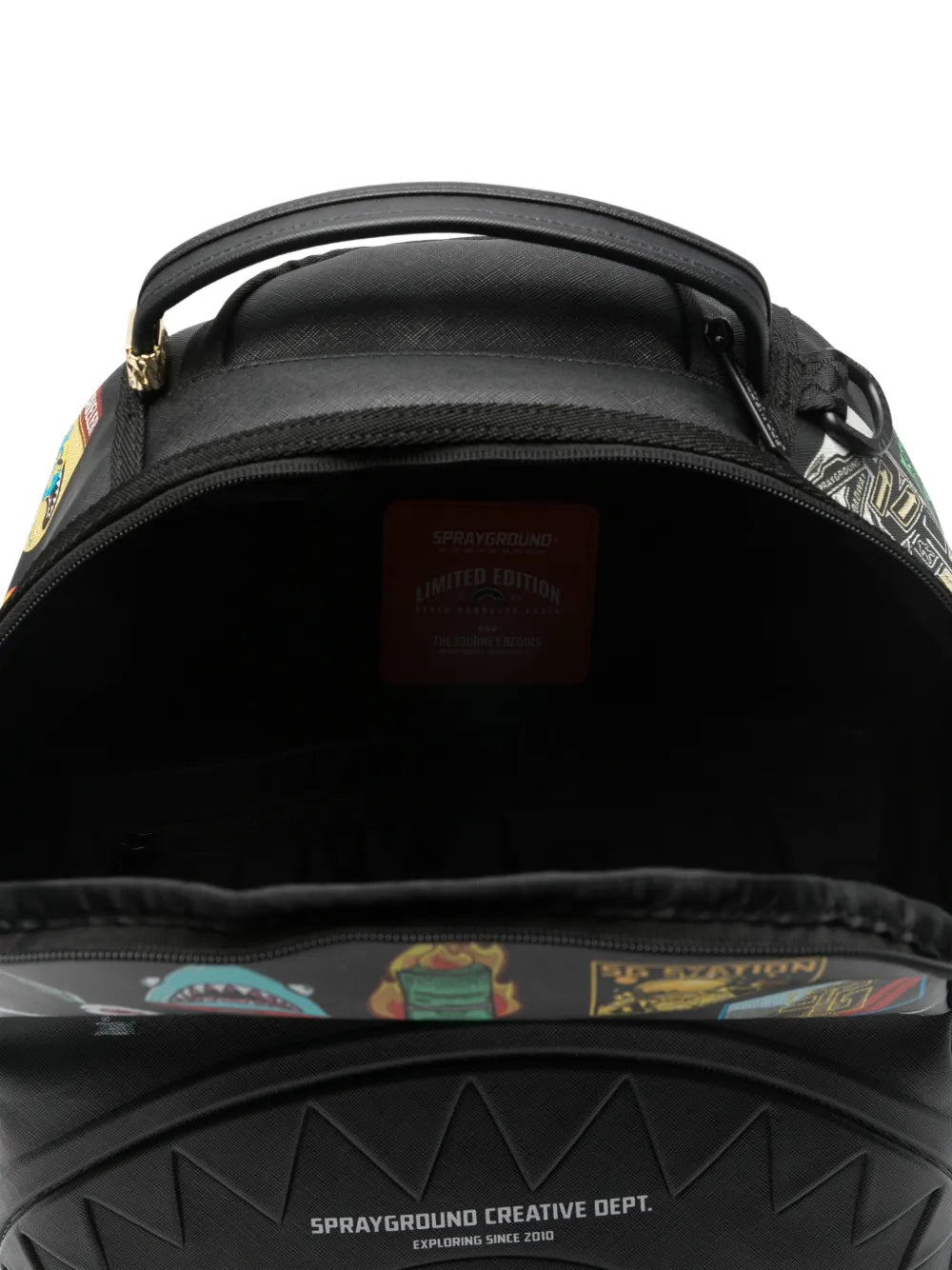 Backpack with graphic print