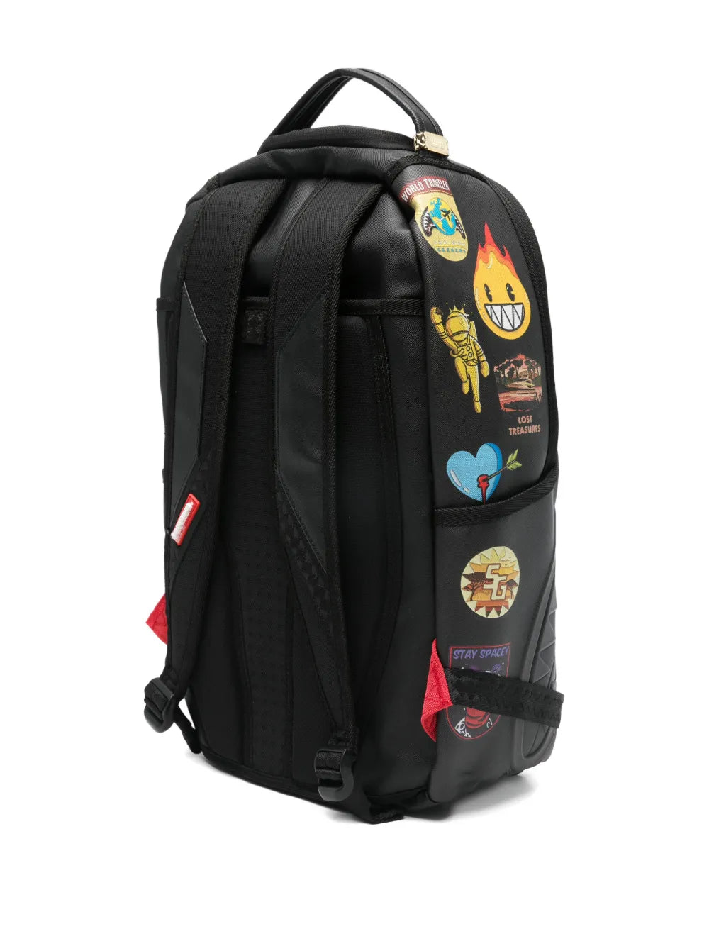 Backpack with graphic print
