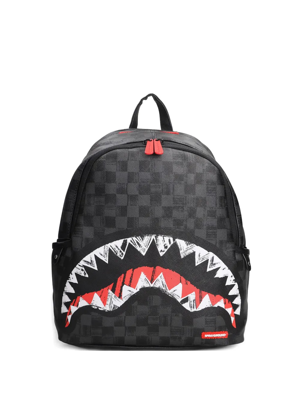 Checkered Shark Backpack